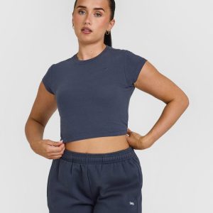 Cotton Icon Baby T-Shirt True Blue