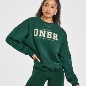 Oner Lightweight Sweatshirt Racing Green