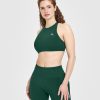 EasyLift™ High Neck Sports Bra Racing Green