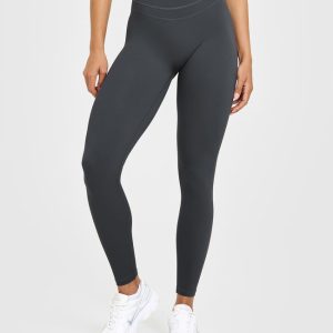 Unified High Waisted Leggings Coal