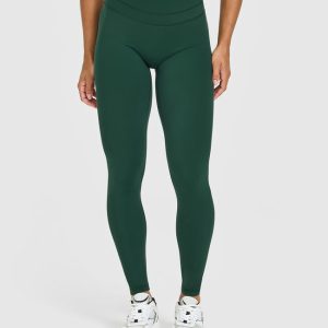 Unified High Waisted Leggings Racing Green