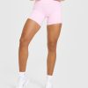 Unified High Waisted Shorts 6" Chalk Pink